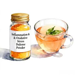 Inflammation & Oxidative Stress Defense Powder with Curcumin, Green Tea Extract & Berry Blend - Image 1