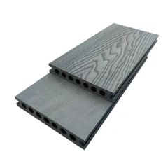 Composite Decking Mixed Color 3D Wood Pattern Decking Tiles WPC Decking Outdoor Engineered Flooring - Image 3