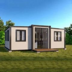 Prefabricated 4 Bedroom Expandable House 2X 40FT Villa Prefab Tiny Homes Luxury Prefabricated House Cheap Residential Modern Expandable Container House for Sale - Image 2