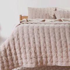Linen Shell Comforter Microfiber Filling Duvet Quilts Origin China Material Linen Age Group Adults HS Code 9404904000 Pattern Solid Color - Image 3