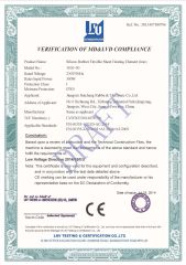 CE certificate from Shengzhou Jingwei Electric Heating Appliance Co., Ltd