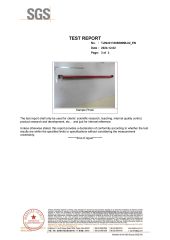 TEST REPORT certificate of Shandong Huayou Steel Co., Ltd. – certificate photo, supplier certificates section