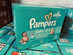 Pampers Baby Diapers All Size Available at Low Price with Soft Comfortable Design for Daily Baby Care and Long Lasting - Image 5