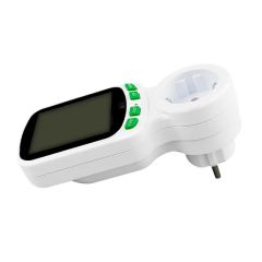 German Single Rate Power Meter Socket Large Screen Power Monitoring Instrument Charging Socket Meter - Image 6