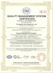 ISO 9001 certificate from Chongqing Juyi Industry Co., Ltd.