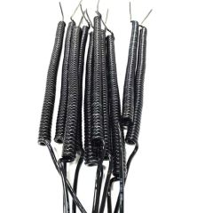 0 1mm2 6core Spiral Coiled Cable with Shield Extension Spring Cables - Image 1