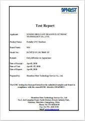 Report2 certificate of Ningbo Haishu Forcar Imp. & Exp. Co., Ltd. – certificate photo, supplier certificates section