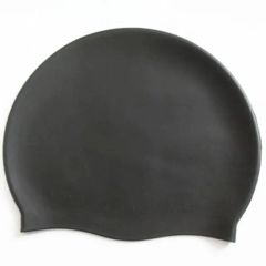 Customized Printed Logo Brand Suitable Seamless Silicone Swimming Caps - Image 3