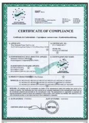 certificates certificate from Xuzhou Bomai Machinery Equipment Co., Ltd.