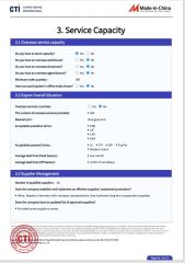 6 certificate from Yangzhou Detuo Trading Co., Ltd.