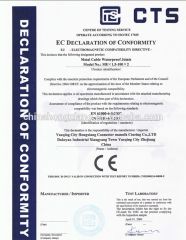Certificates certificate from Zhejiang Hongxiang Connector Co., Ltd.
