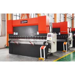 High Hydraulic Efficiency Tube Bending Machine Hydraulic Synchronized CNC Press Brake - Image 3