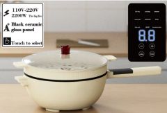 Multifunction Electric Cooking Pot Electric Pot Cooking Multifunctional Multipurpose Electric Cooking Pot Non Stick Electric Cooking Pot Wholesale Price - Image 4