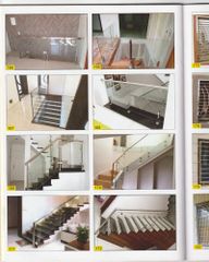 Stairs Glass Railing In Ahmedabad Position Stairs Thickness 12 mm Material Stainless Steel Glass Type Tempered Glass Usage/Application home, office and - Image 4