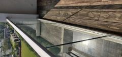 Panel Aluminum And Glass Railings Color white Design Panel Country of Origin Made in India Usage/Application Aluminium and glass - Agarwal Metals