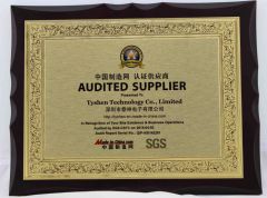 Tyshen MIC SGS Audit certificate of Tyshen Technology Co., Limited – certificate photo, supplier certificates section