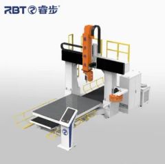 Vertical Lathe 5 Axis CNC Router for Tool Grinding Machine Origin China Weight 3500kg Trademark RBT Voltage 380V/50Hz Model NO. RB-F5-2535-Z08 - Image 1