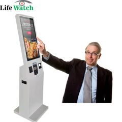 Windows Android with WiFi Touch Screen 24-27--Inch Free-Standing Touch Order Screen Self-Service Vertical Payment LCD Kiosk - Image 5