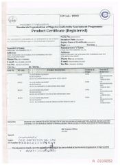 PRODUCT CERTIFICATE certificate of HENAN POUL TECH MACHINERY CO., LTD. – certificate photo, supplier certificates section
