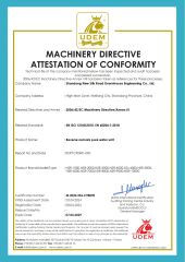 CE certificate of Reverse osmosis pure water unit certificate from Shandong New Silk Road Greenhouse Engineering Co., Ltd.
