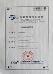 Maritime Inspection Report certificate from Shijiazhuang Randa Technology Co., Ltd.