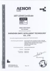 IATF16949 certificate from Shenzhen DMTC Intelligent Technology Co., Ltd.