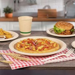 High Quality Compostable Paper Disposable Sugarcane Tableware - Image 6