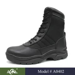 Cow Leather Combat Tactical Boots Insoles EVA Origin China Fabric 1200d Gender Unisex Trademark Acme Model NO. A0402 Material - Image 3