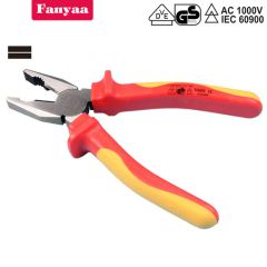 Ergonomic Insulated Combination Pliers for Electricians and DIY Projects - Image 3
