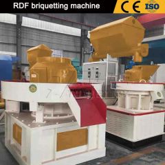 Fabric Stalk Waste Briquettes Press Machine Plastic Srf Pallets Briquettes Making Machine - Image 4