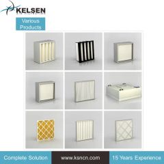Pharmaceutical Cleanroom HEPA Filter Unit Diffuser Various Trademark KELSEN DOP Test Available Usage Dust Removal Control Mode - Image 5