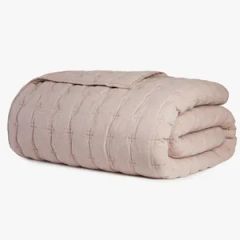 Linen Shell Comforter Microfiber Filling Duvet Quilts Origin China Material Linen Age Group Adults HS Code 9404904000 Pattern Solid Color - Image 6