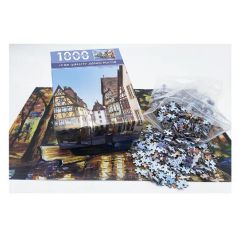 Customizable Cardboard Paper Jigsaw Puzzles 500 1000 Pieces Use Daily Origin China HS 3926909090 Size Customized Model NO. - Image 2