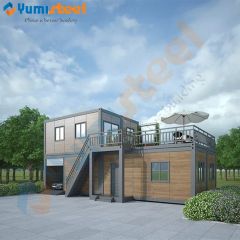 Customized Quick Built Container Villas for Living Trademark Yumi Model NO. CTN04 HS Code 9406900090 Origin Xiamen, China - Image 3