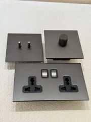OEM Metal Retro Light Electrical Brass Toggle Wall Switches Socket for Lighting Control - Image 3