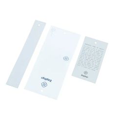 China Customized Embossed Custom Garment Paper Hang Tags Clothing Brand Tags - Image 1