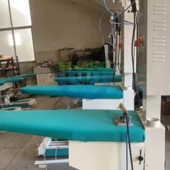 Full Automatic Professional Clothes Laundry Mangle Steam Shirt Ironing Table Machine - Image 6