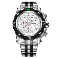 New Stainless Steel Analog Watches Style Sport Origin China Logo Customized Case Shape Round Dial Color Silver HS Code - Image 5