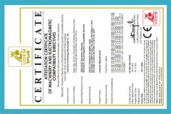 Capsule filling machine certificate of Gainjoys Technology (Shenyang) Co., Ltd. – certificate photo, supplier certificates section