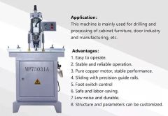 One/Two Line Multiple Boring Woodworking Wood Hinge Hole Machine - Image 4
