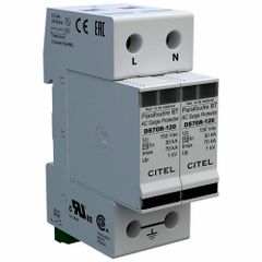 Surge Protectors Device Class A Brand CITEL Color White Material Plastic Phase Single Phase Number Of Poles 2.0 Chemical Resistance - Image 2