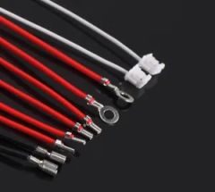 Custom Electric Wire Harness Solid Color Single Head Connecting Wire - Zhejiang Taoyang Electronics Co., Ltd.