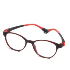 High Quality Crystal Pink Tr90 Kids Best Selling Light Weight Glasses Frames - Image 5