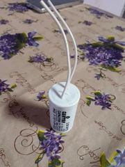 2.5 Mfd Electric Capacitor, For Fans Terminals 2 Design Compact Durability High Material Plastic Capacitance 2.5 MFD Rated Capacity 2.5 - Image 2