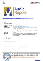 BV Audit Report certificate of Adicen Group Limited – certificate photo, supplier certificates section