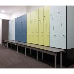 High Pressure HPL Laminate Multi-Tier Cabinet Locker with Cam Locks - Image 4