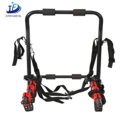 Steel Bicycle Auto Rack Hitch Car Bike Carrier Welding Trunk Bicycle Mount Rack - Image 2