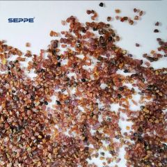 High Density Natural Garnet for Water Filter Treatment Origin China Model NO. SGR Color Reddish Trademark SEPPE Certificate SGS - Image 5