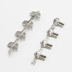Durable M5 4.8X0.8 Female Flag Connector for Wiring Solutions - Cixi Yuelong Hardware Plastic Co, . Ltd