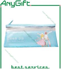 Oxford Fabric Pencil Case with Customized Logo Style Lovely Trademark AG Origin China Technic Sewing Logo Customized Material Fabric - Image 2